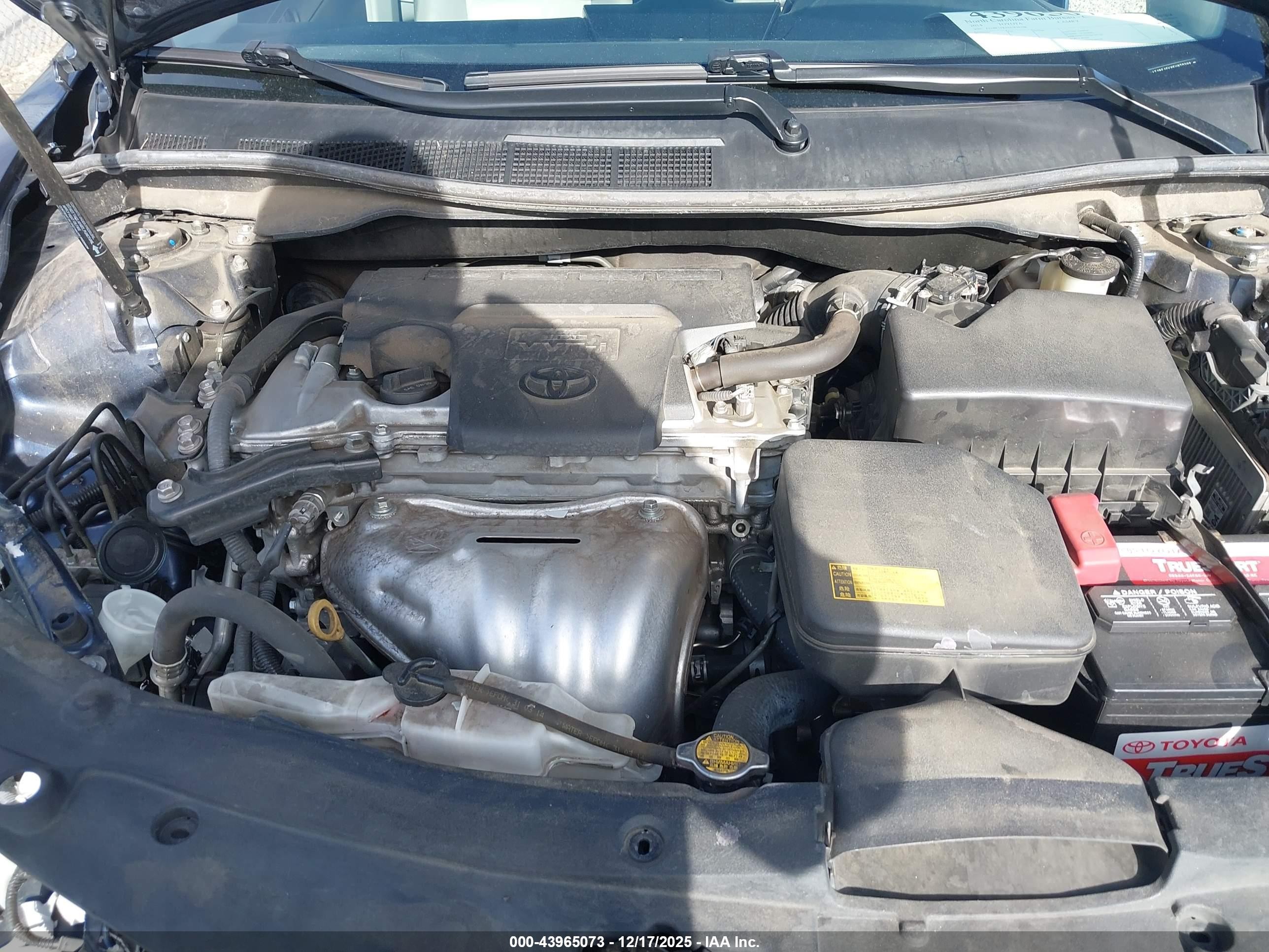 2014 Toyota Camry Xle Синий vin: 4T1BF1FK6EU870398