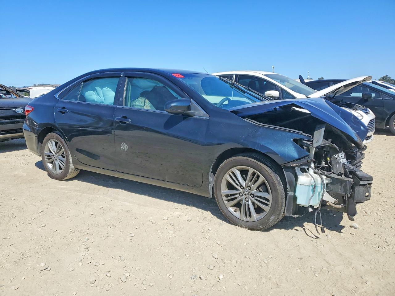 2015 Toyota Camry Se Black vin: 4T1BF1FK6FU001446