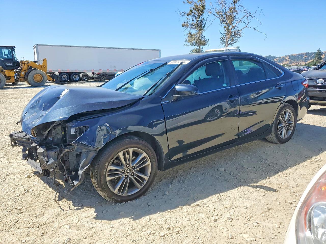 2015 Toyota Camry Se Black vin: 4T1BF1FK6FU001446