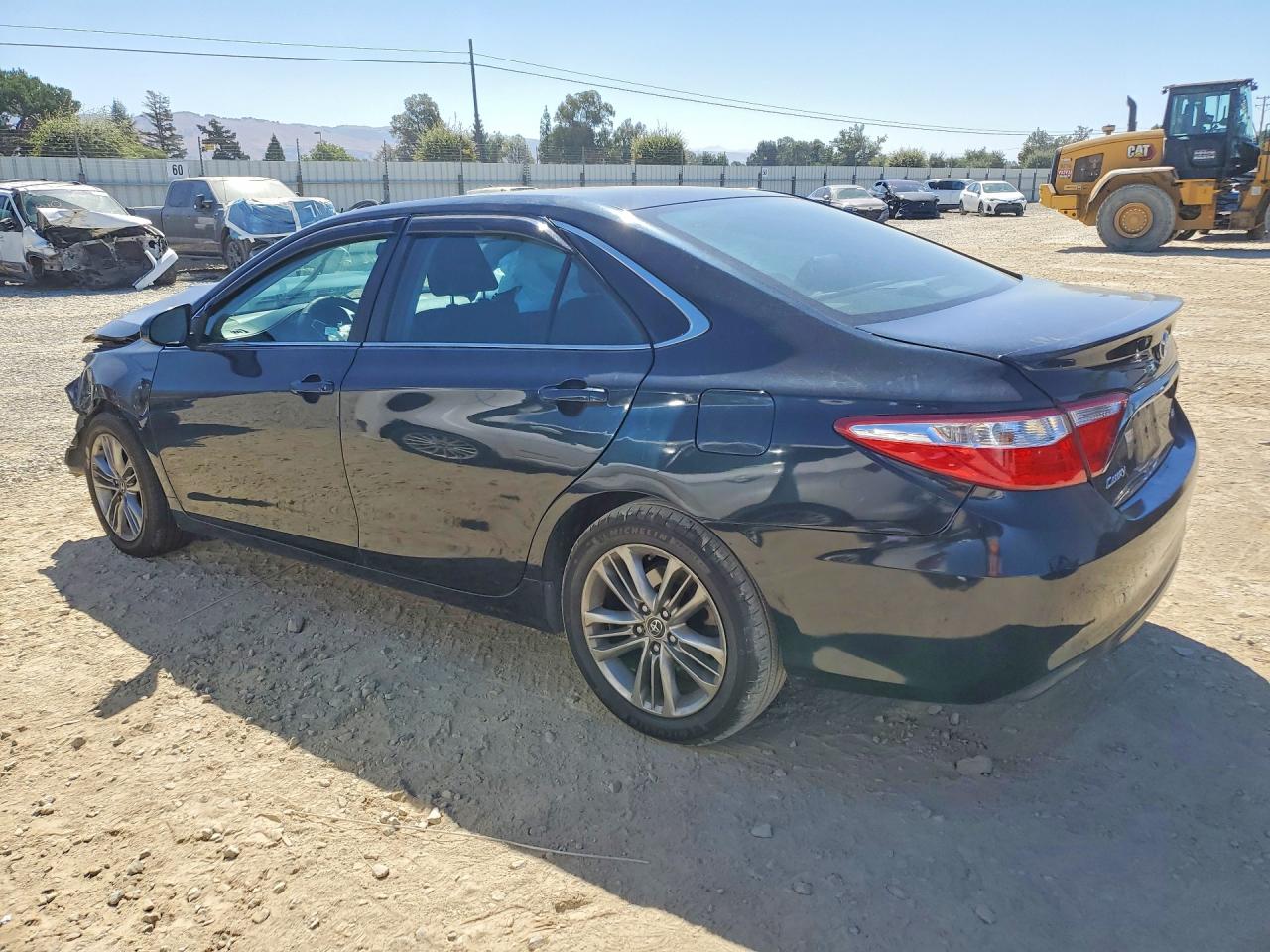2015 Toyota Camry Se Black vin: 4T1BF1FK6FU001446