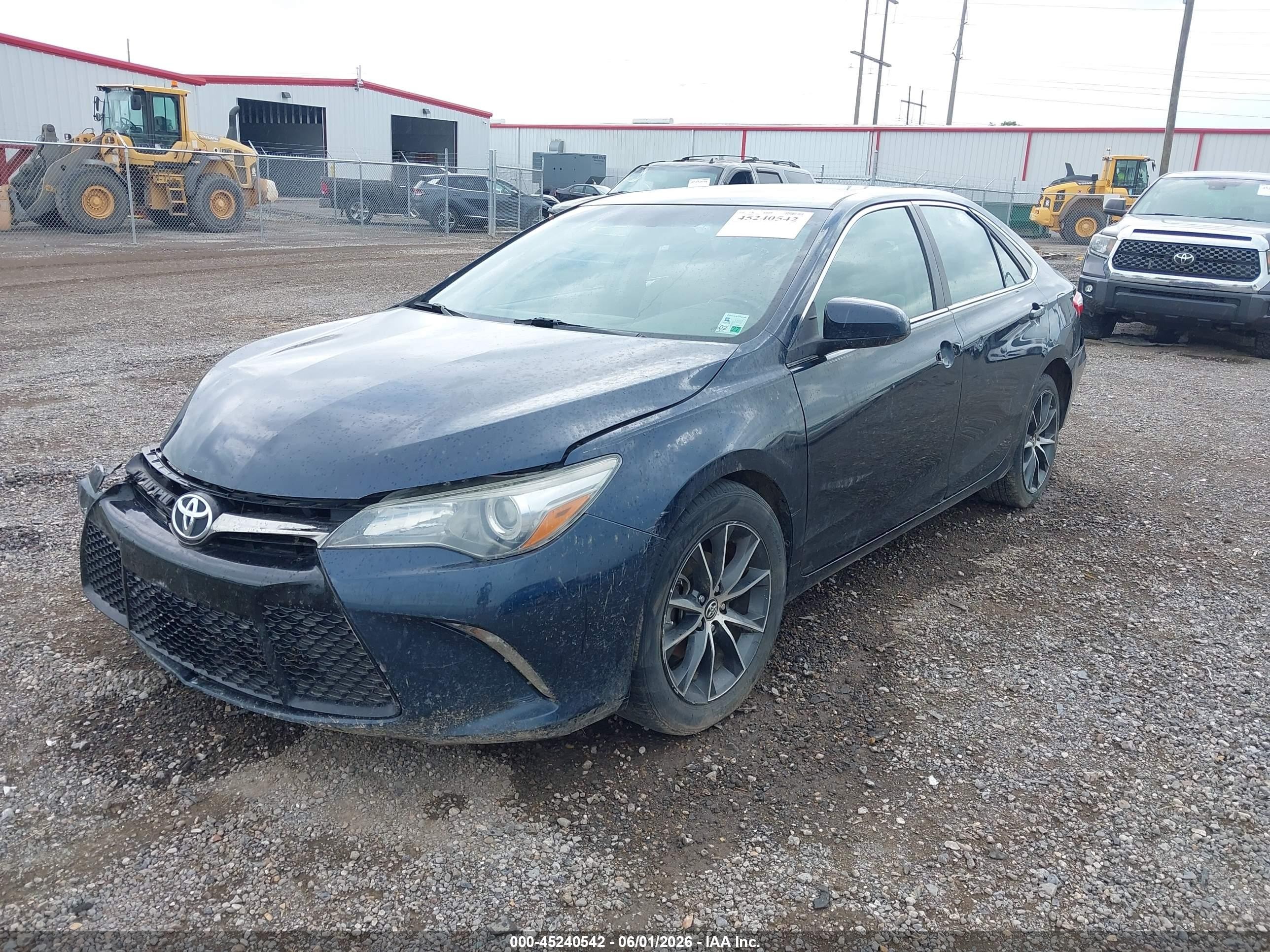 2015 Toyota Camry Xse Navy vin: 4T1BF1FK6FU003178