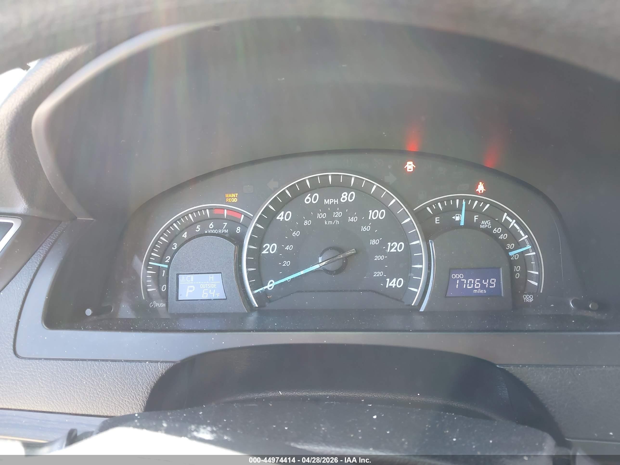 2015 Toyota Camry Le Серый vin: 4T1BF1FK6FU006064
