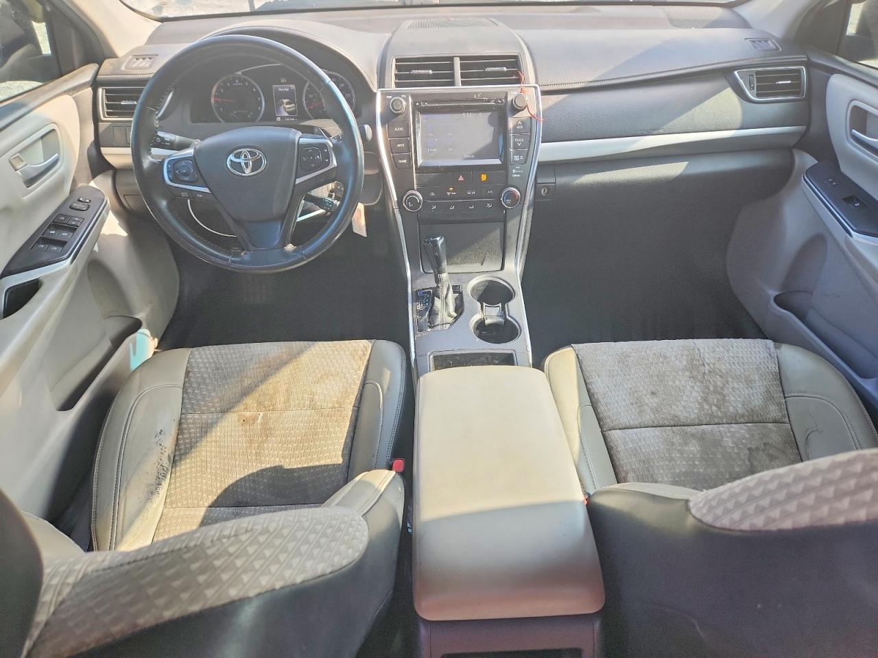 2015 Toyota Camry Se White vin: 4T1BF1FK6FU009269