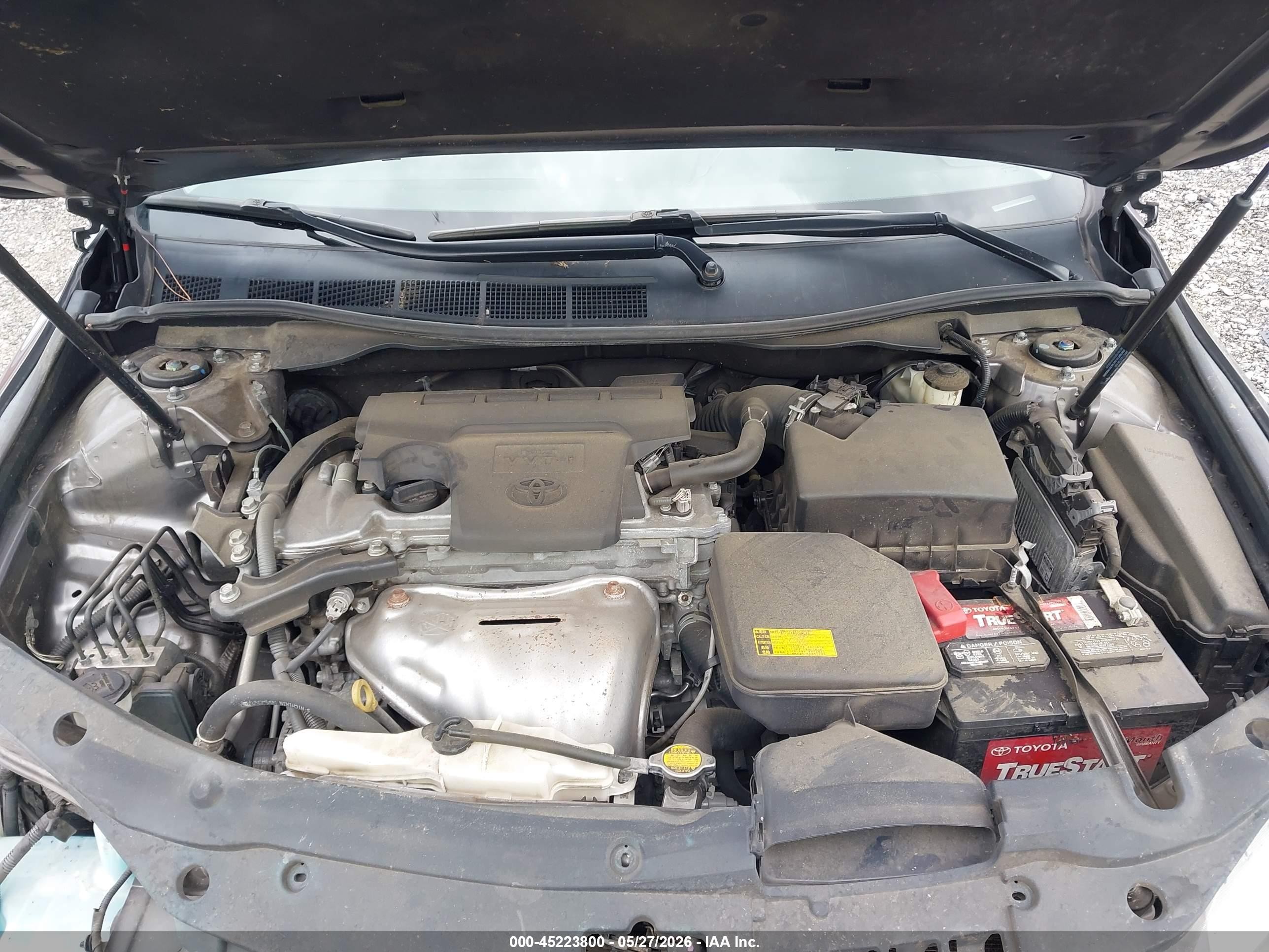 2015 Toyota Camry Se Серый vin: 4T1BF1FK6FU013564