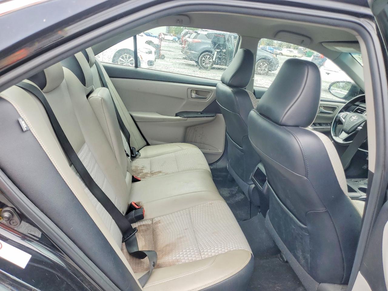 2015 Toyota Camry Se Black vin: 4T1BF1FK6FU021826