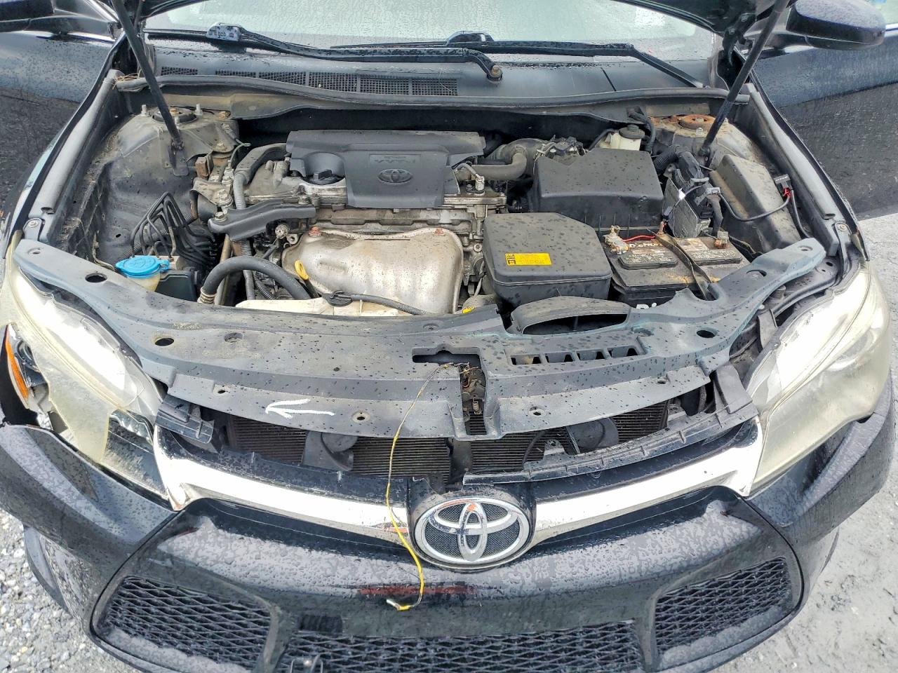 2015 Toyota Camry Se Black vin: 4T1BF1FK6FU021826