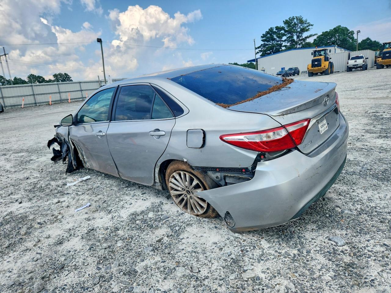 2015 Toyota Camry Se Silver vin: 4T1BF1FK6FU035953