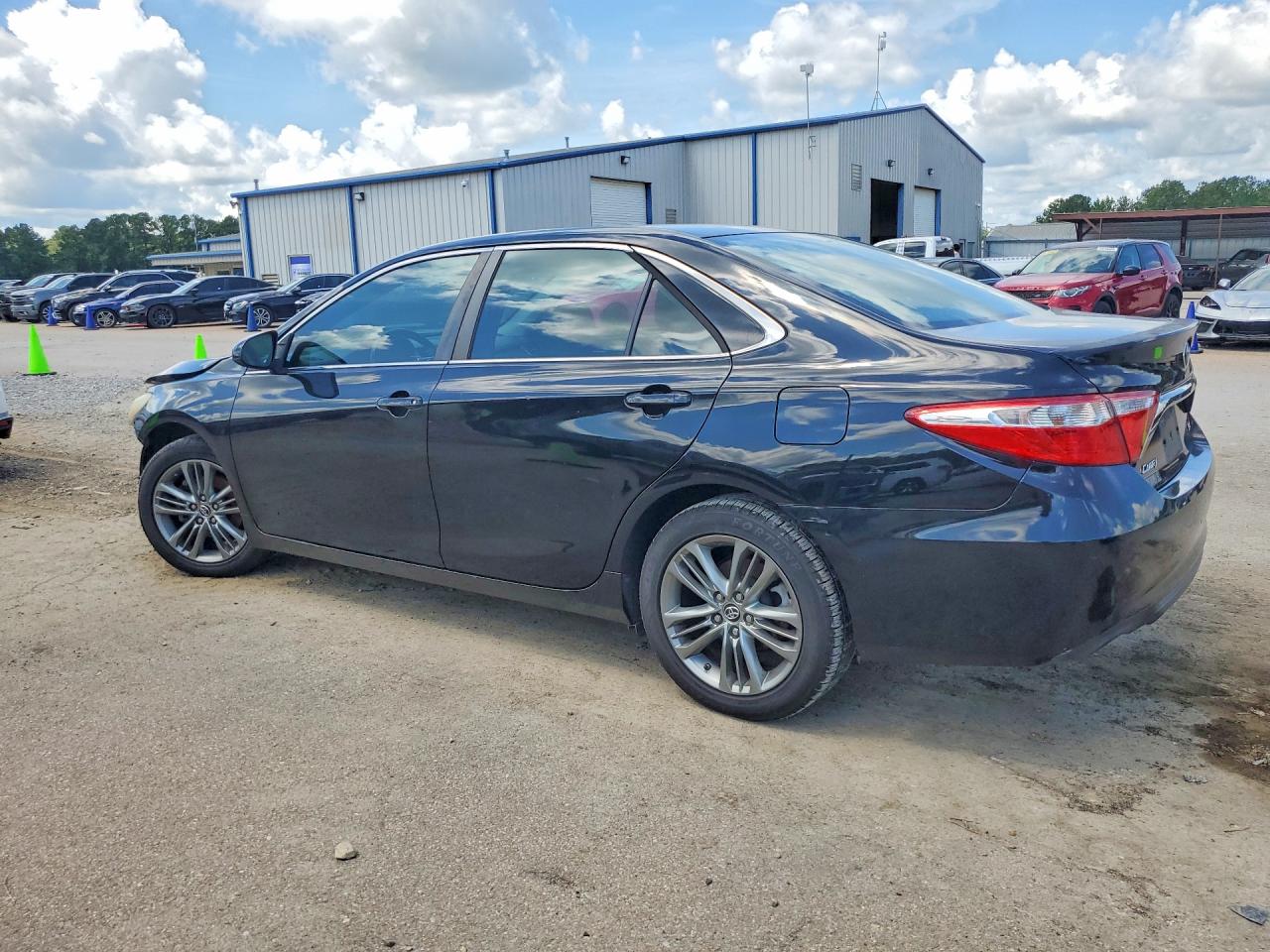 2015 Toyota Camry Se Черный vin: 4T1BF1FK6FU055829
