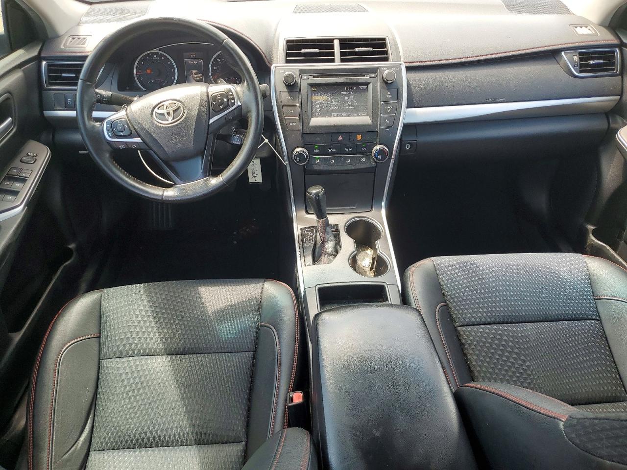 2015 Toyota Camry Se Черный vin: 4T1BF1FK6FU055829