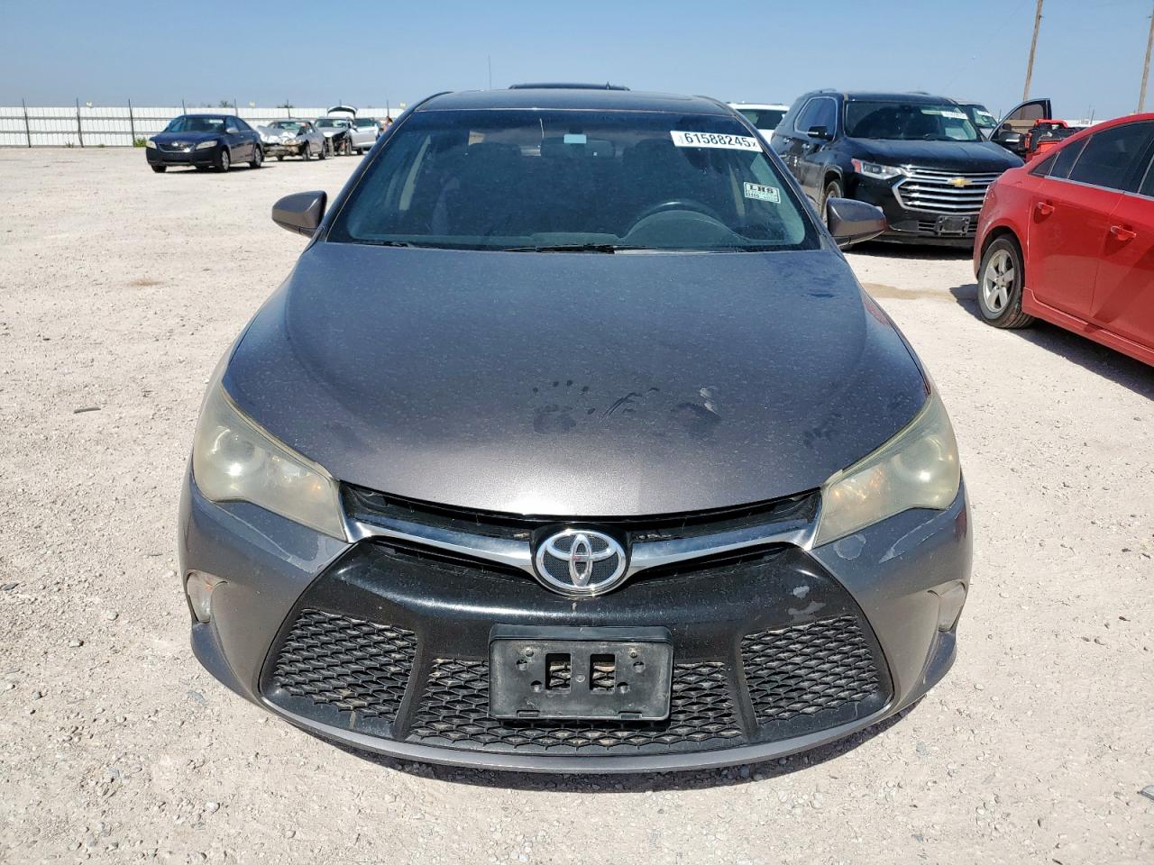 2015 Toyota Camry Le Gray vin: 4T1BF1FK6FU060352
