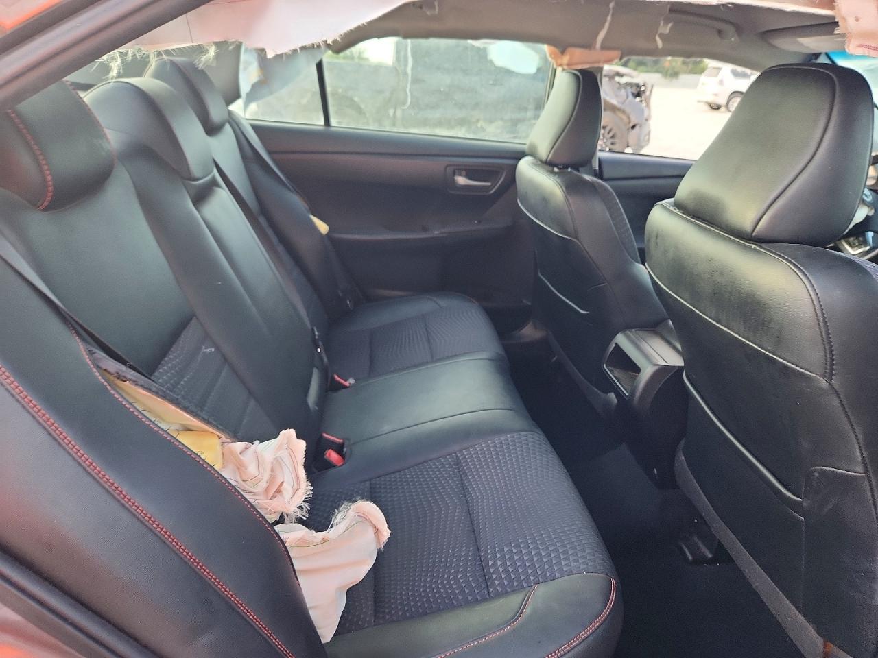 2015 Toyota Camry Se Gray vin: 4T1BF1FK6FU070458