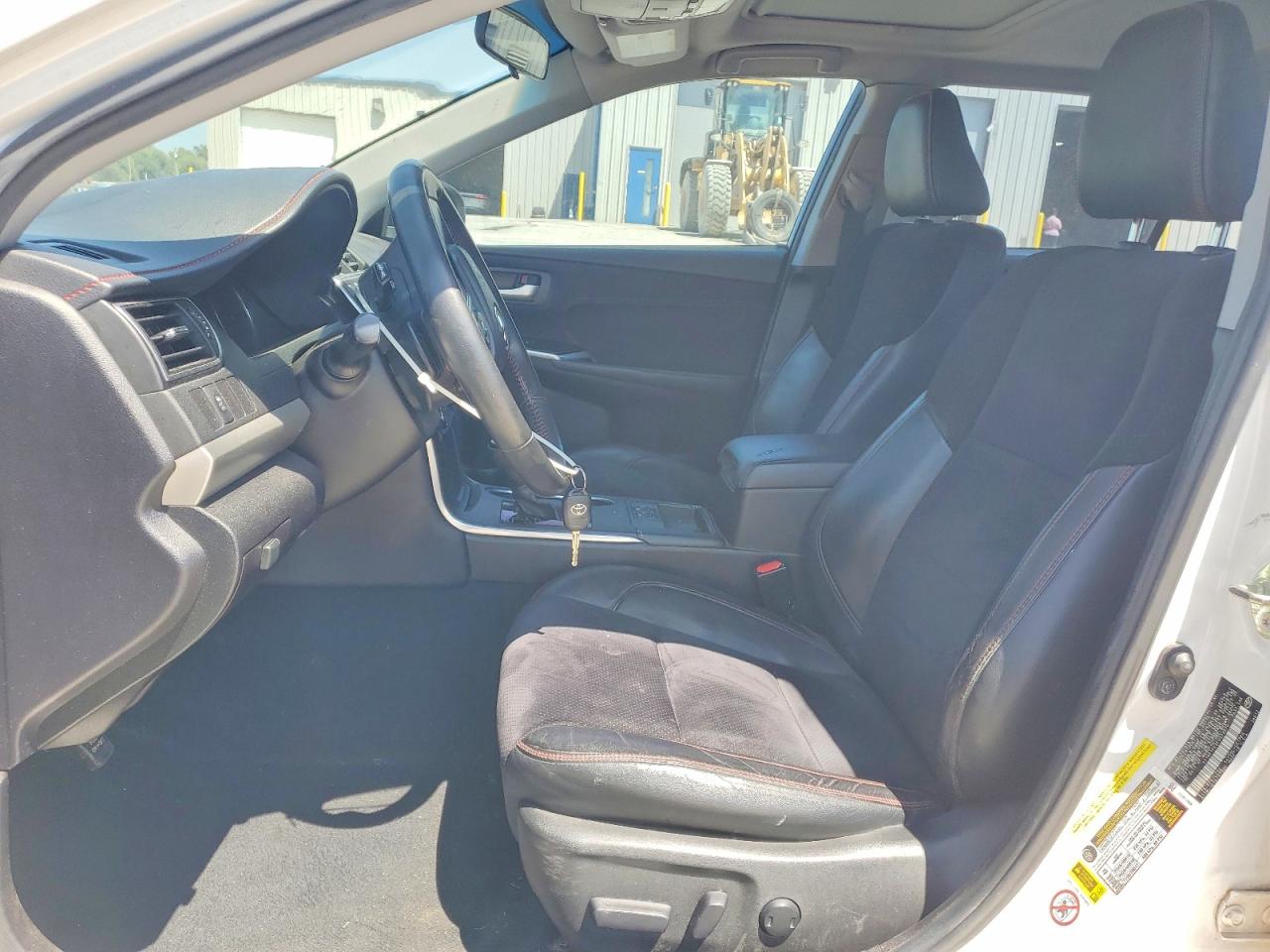 2015 Toyota Camry Xse White vin: 4T1BF1FK6FU073070