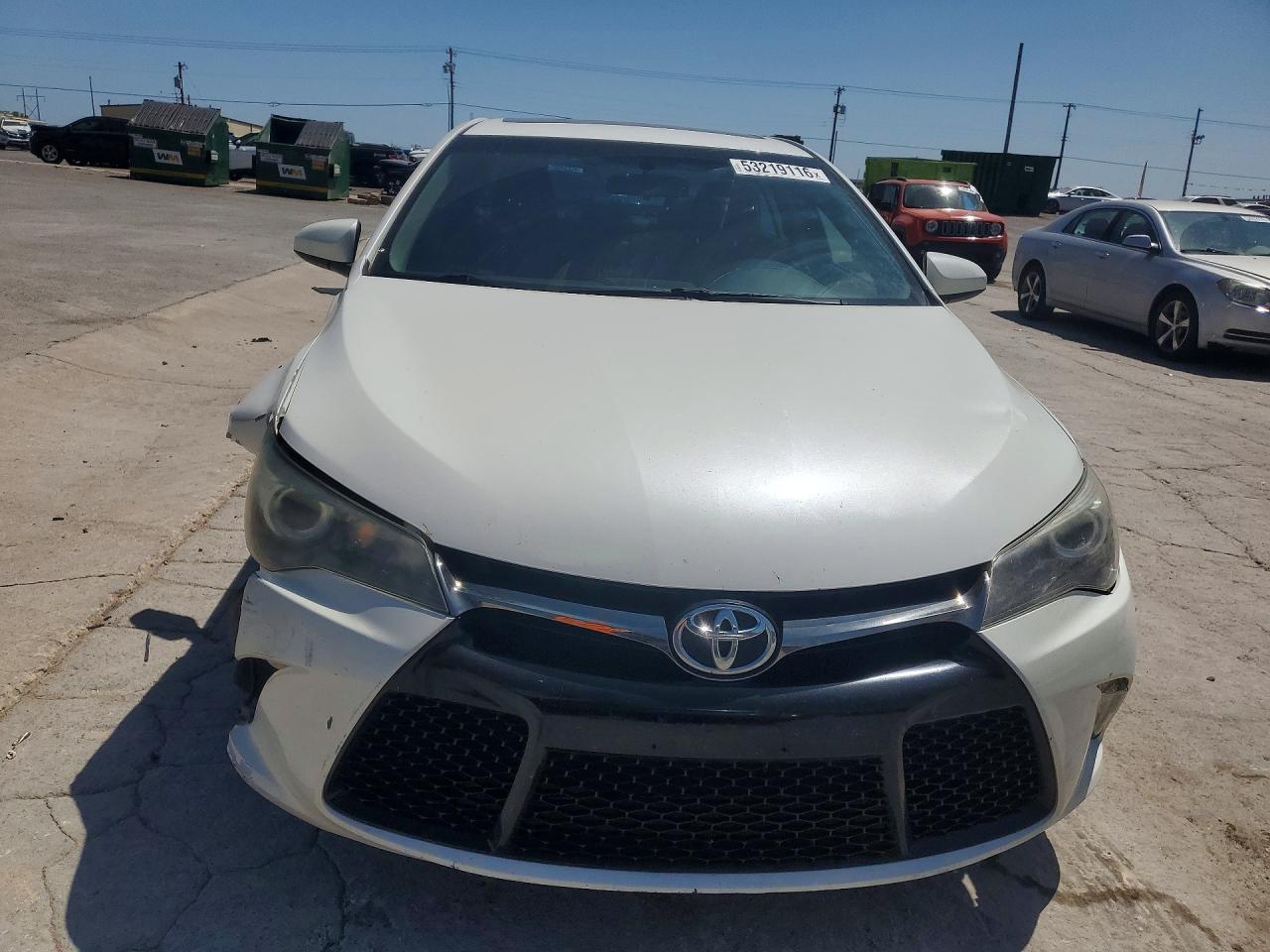 2015 Toyota Camry Xse White vin: 4T1BF1FK6FU073070