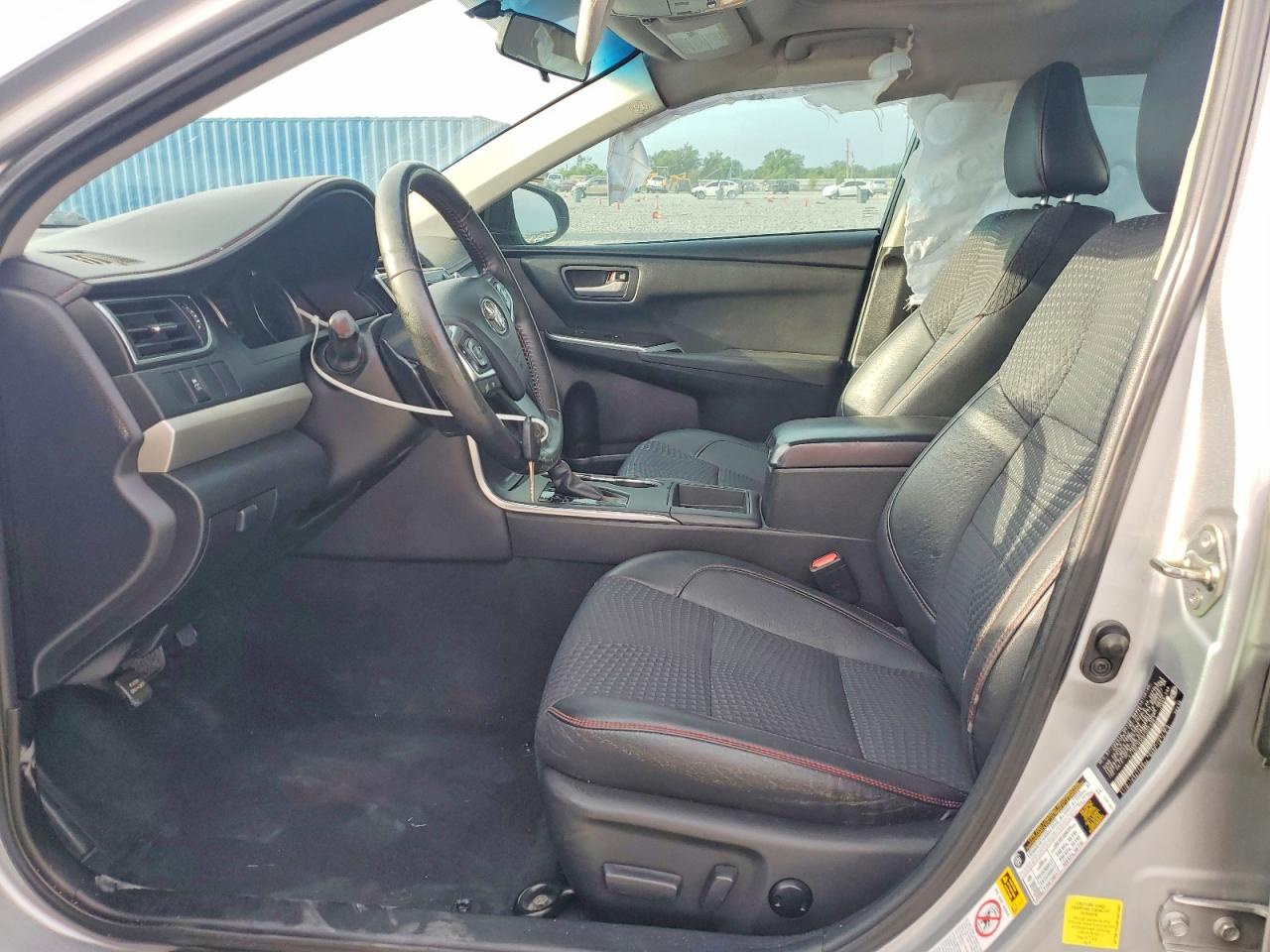 2015 Toyota Camry Se Серебряный vin: 4T1BF1FK6FU073361