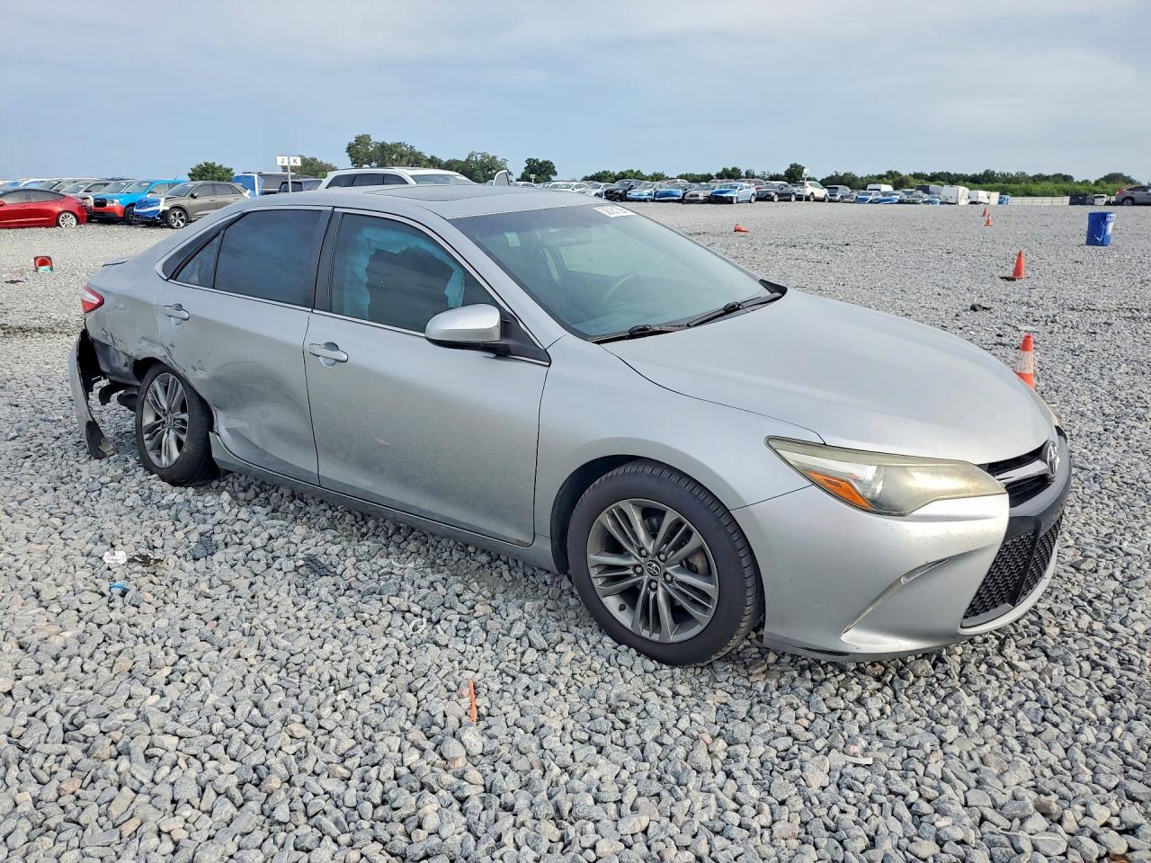 2015 Toyota Camry Se Серебряный vin: 4T1BF1FK6FU073361