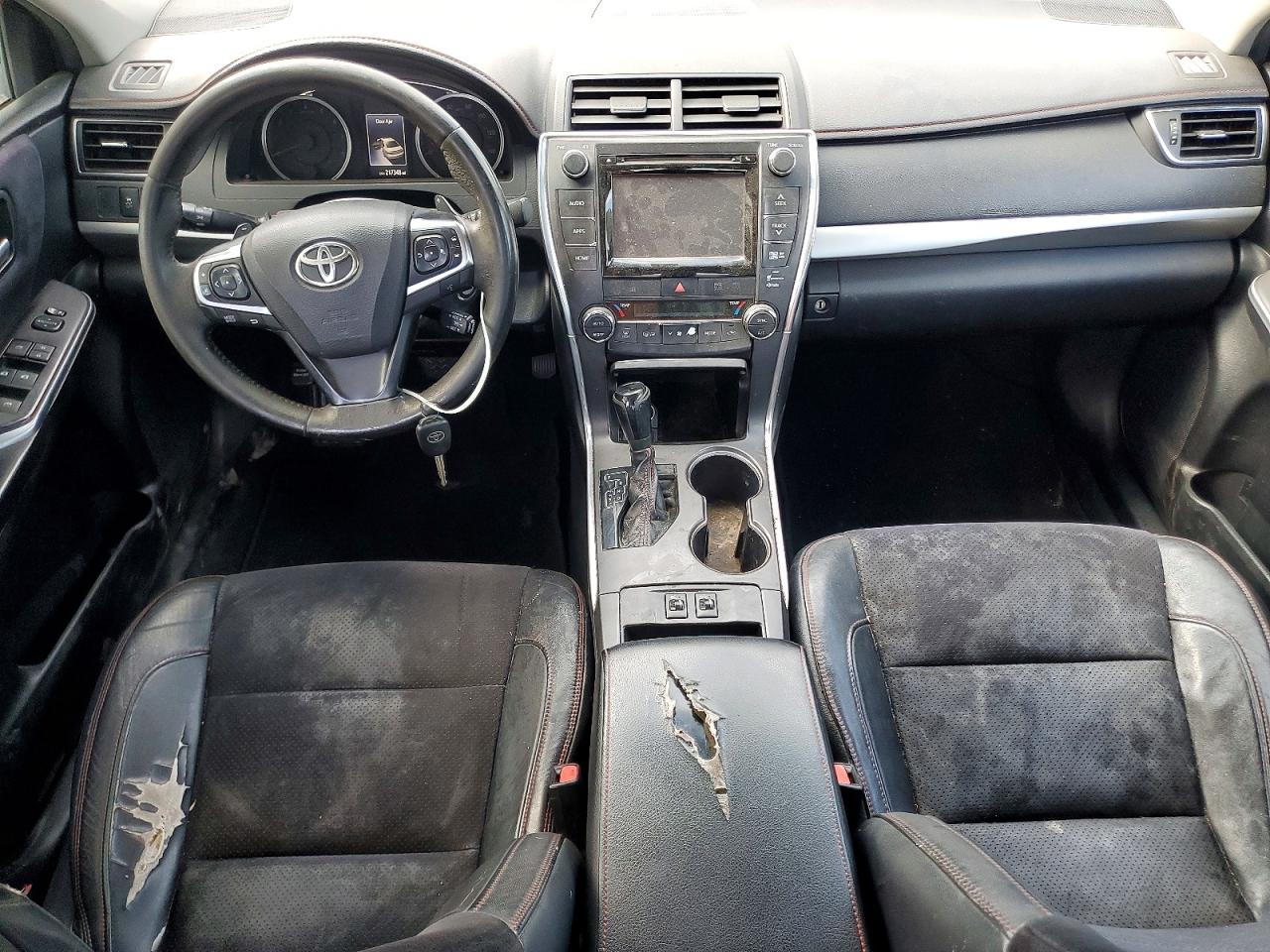 2015 Toyota Camry Xse White vin: 4T1BF1FK6FU075725