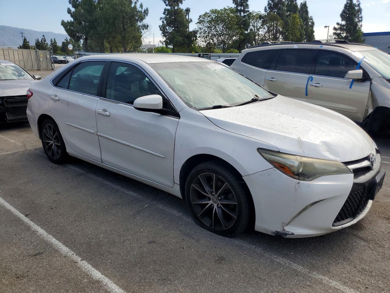 2015 Toyota Camry Xse White vin: 4T1BF1FK6FU075725