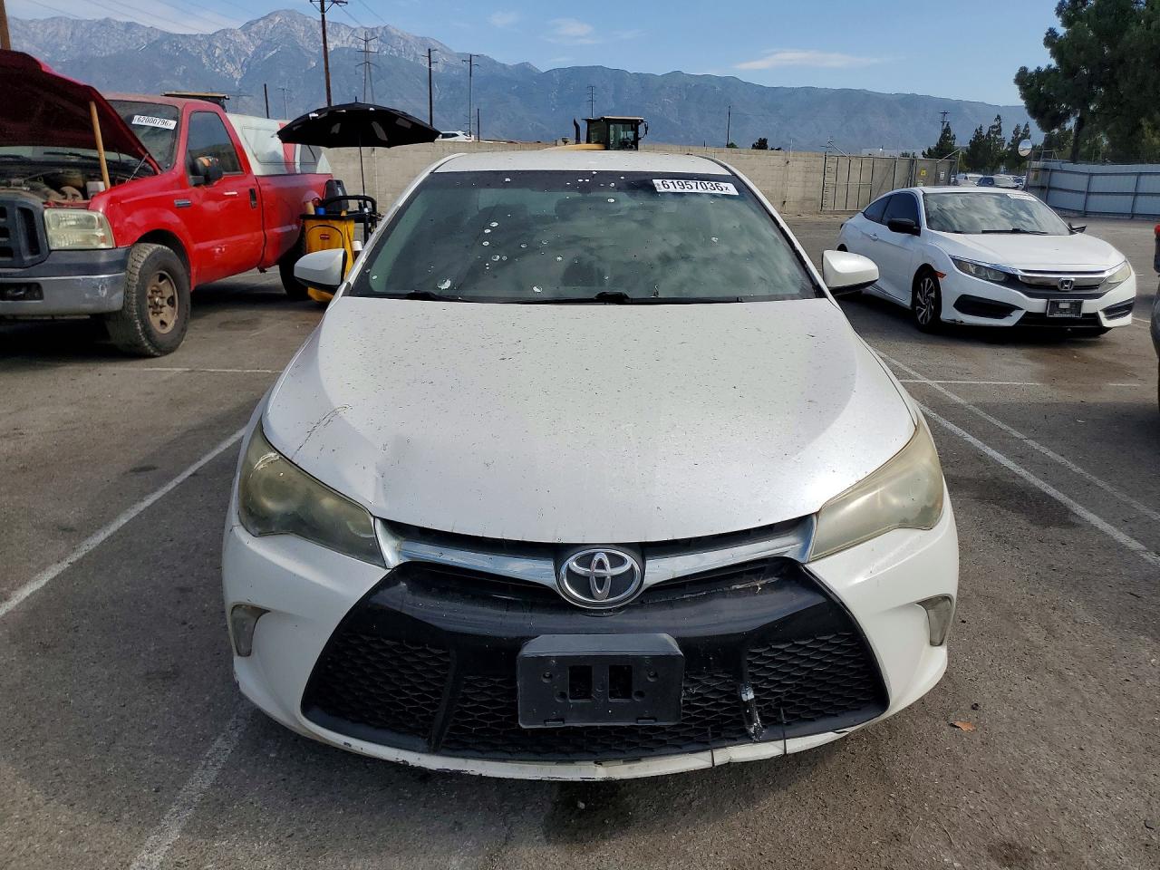 2015 Toyota Camry Xse White vin: 4T1BF1FK6FU075725