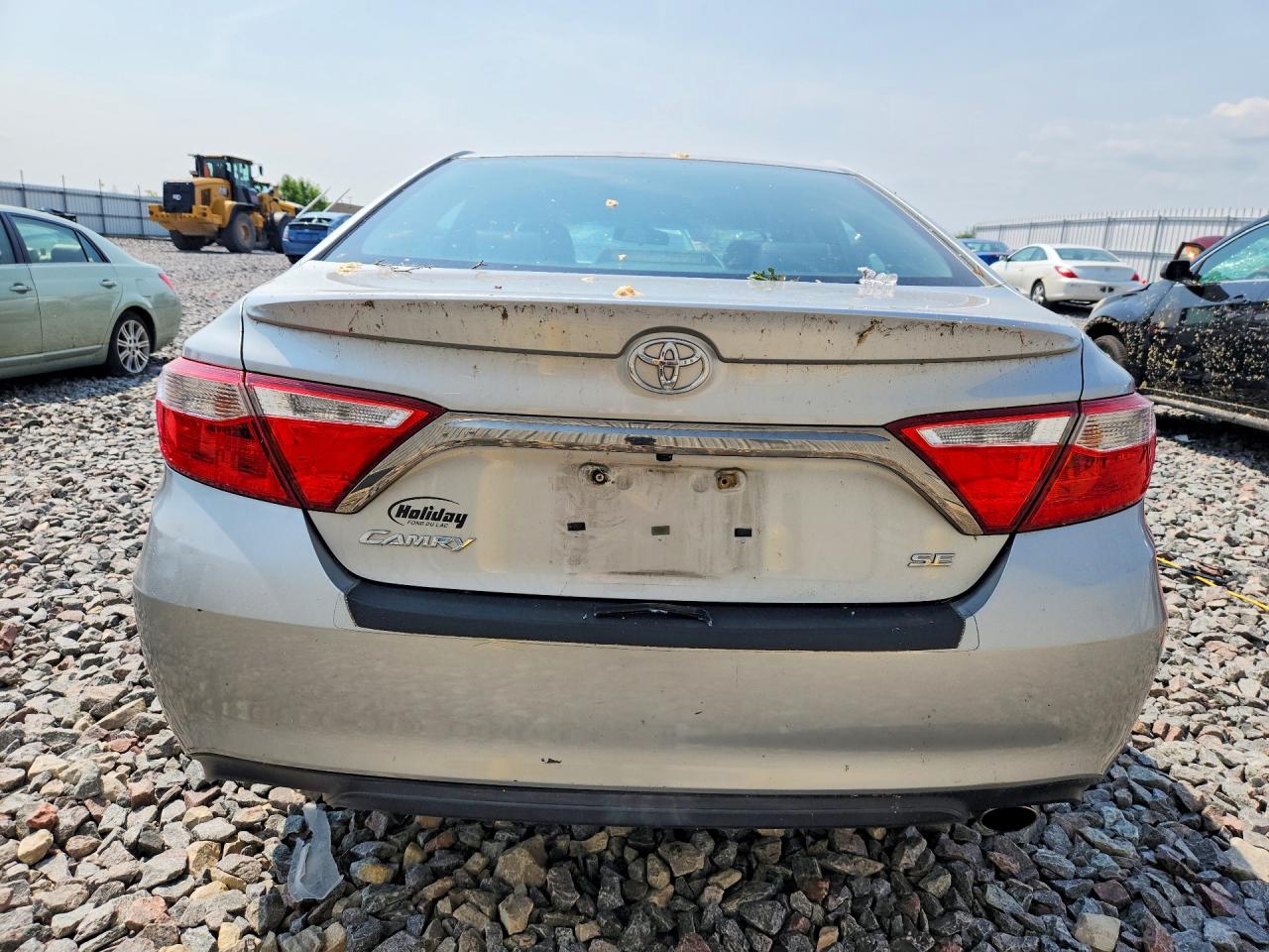2015 Toyota Camry Se Silver vin: 4T1BF1FK6FU076924