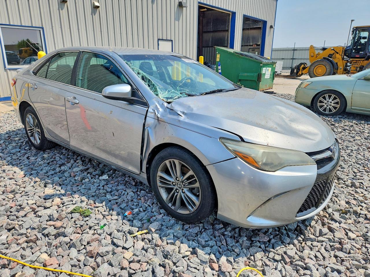 2015 Toyota Camry Se Silver vin: 4T1BF1FK6FU076924