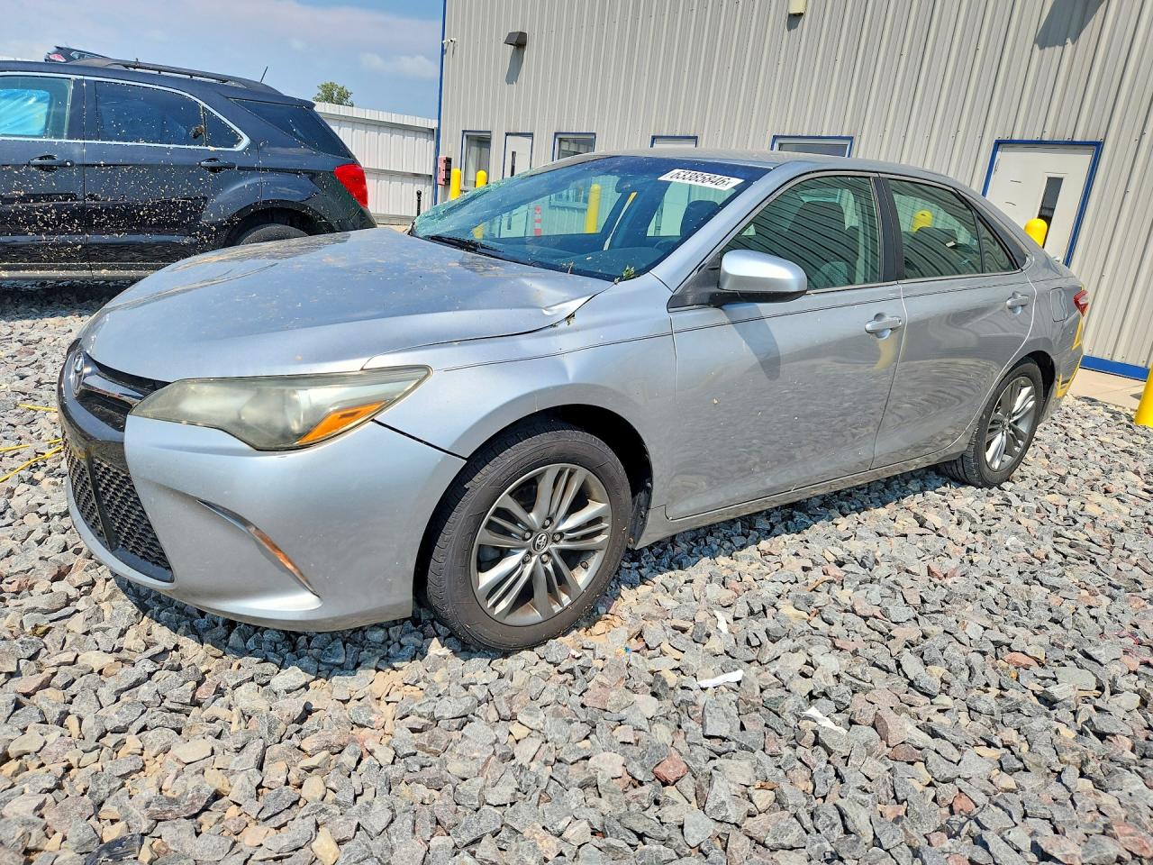 2015 Toyota Camry Se Silver vin: 4T1BF1FK6FU076924