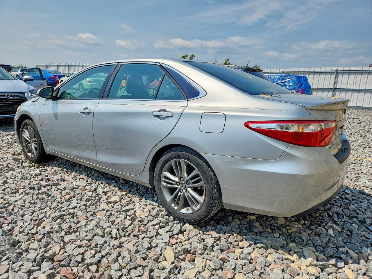 2015 Toyota Camry Se Silver vin: 4T1BF1FK6FU076924
