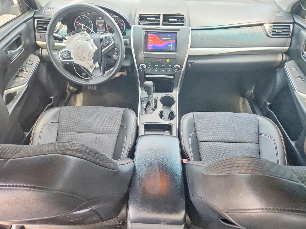 2015 Toyota Camry Se Черный vin: 4T1BF1FK6FU080780