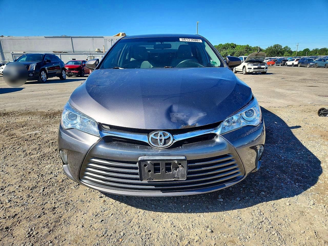 2015 Toyota Camry Le Gray vin: 4T1BF1FK6FU081587