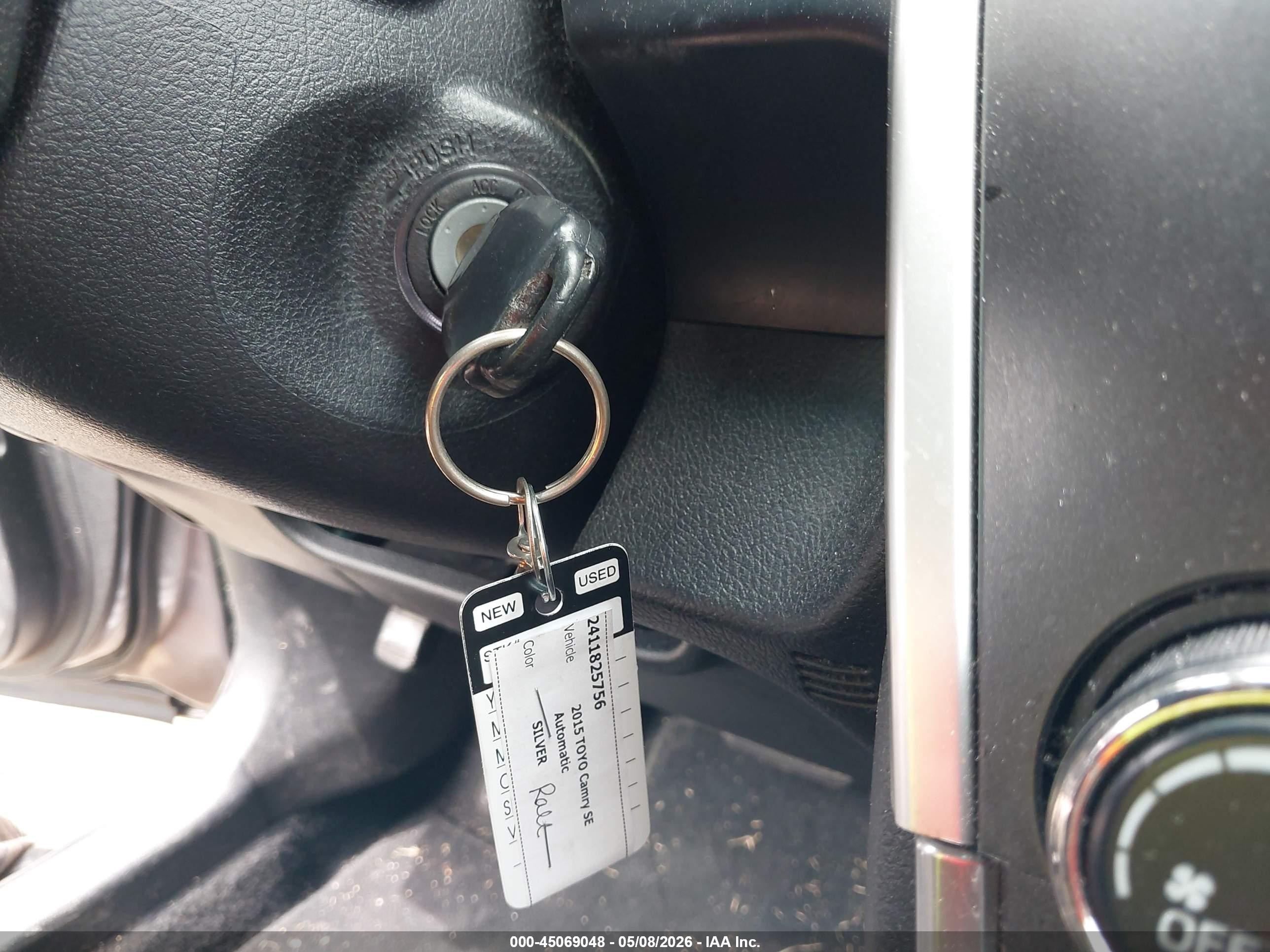2015 Toyota Camry Se Серебряный vin: 4T1BF1FK6FU094551