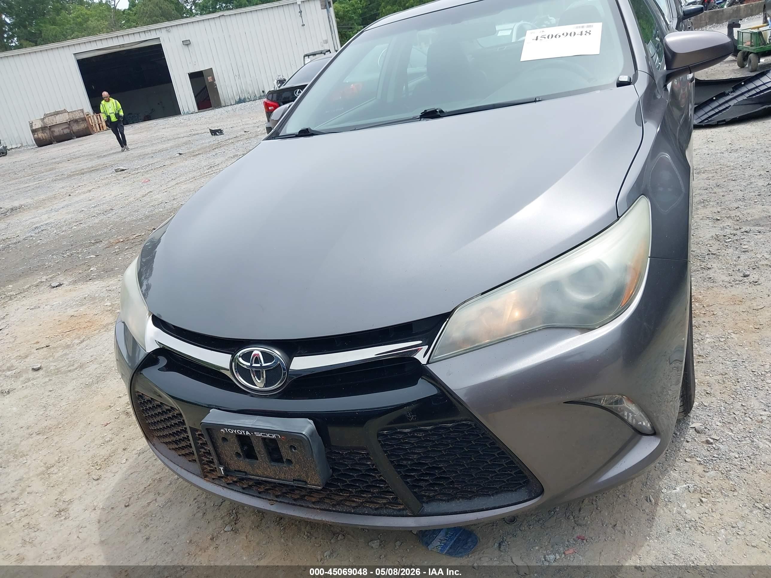2015 Toyota Camry Se Серебряный vin: 4T1BF1FK6FU094551