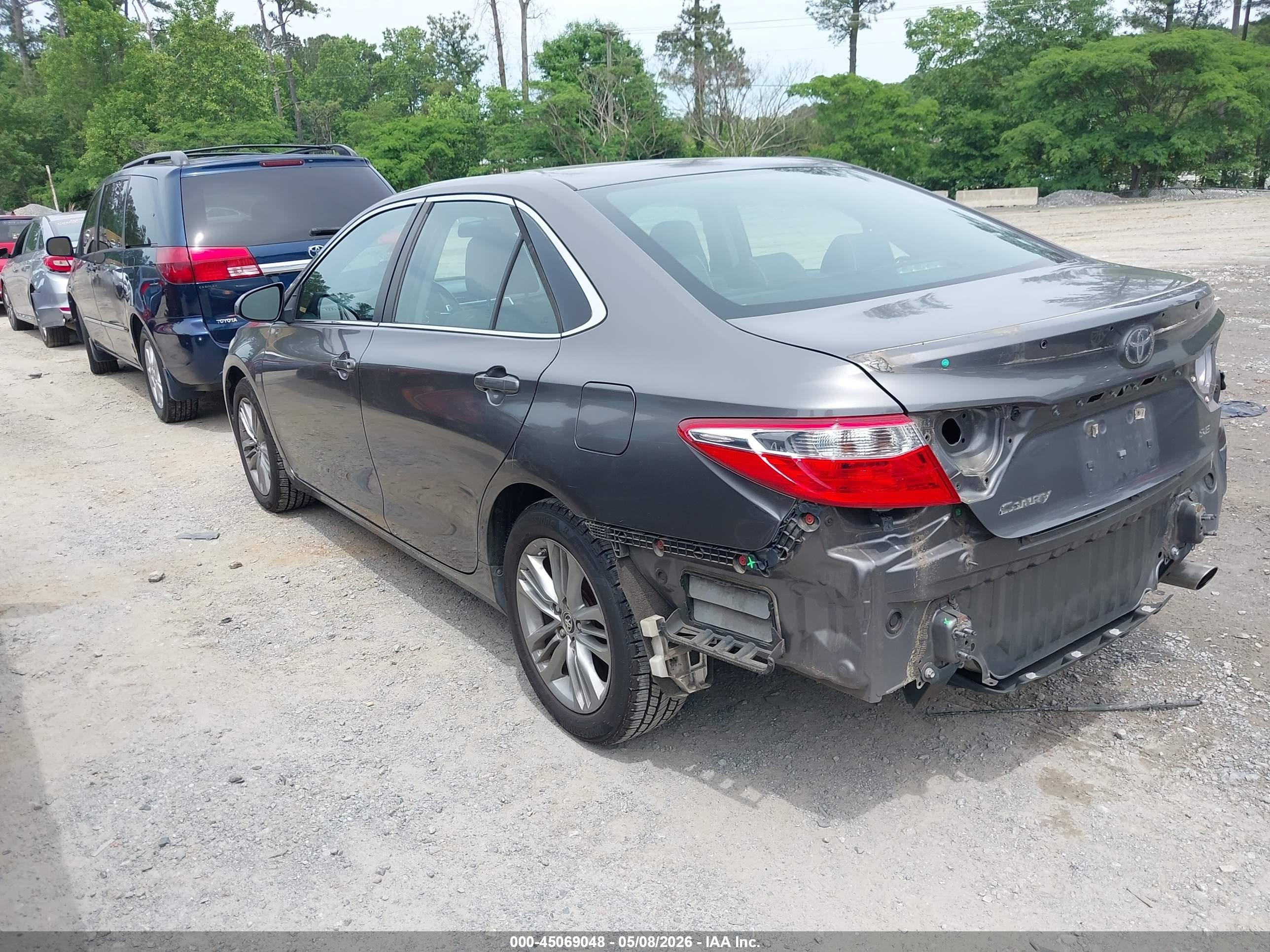 2015 Toyota Camry Se Серебряный vin: 4T1BF1FK6FU094551
