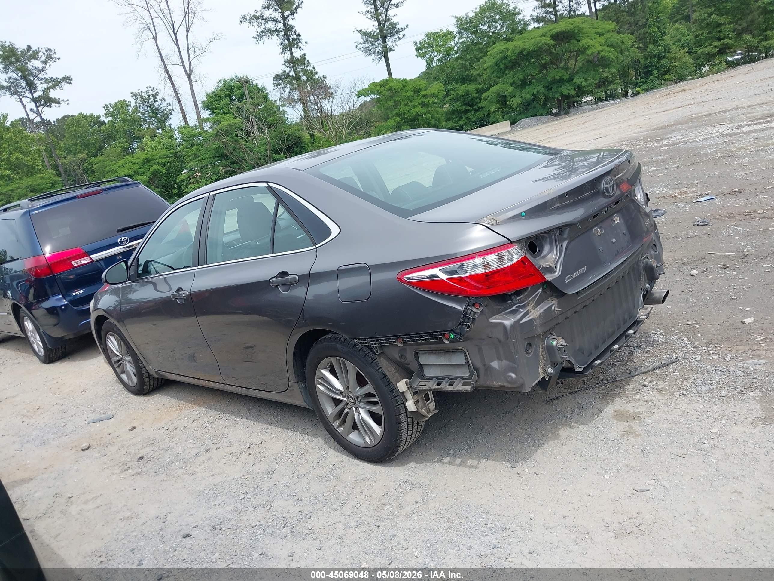 2015 Toyota Camry Se Серебряный vin: 4T1BF1FK6FU094551