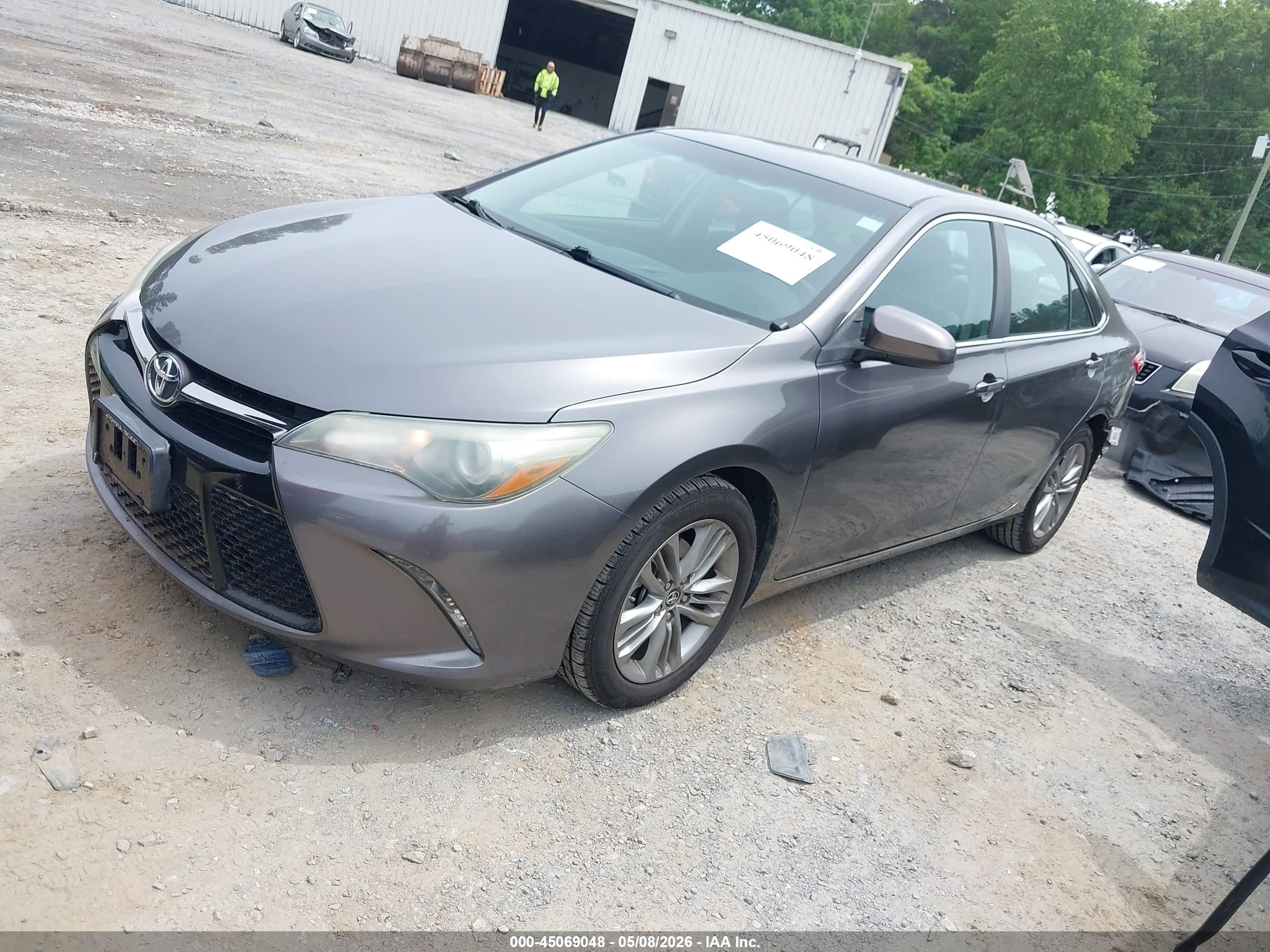 2015 Toyota Camry Se Серебряный vin: 4T1BF1FK6FU094551