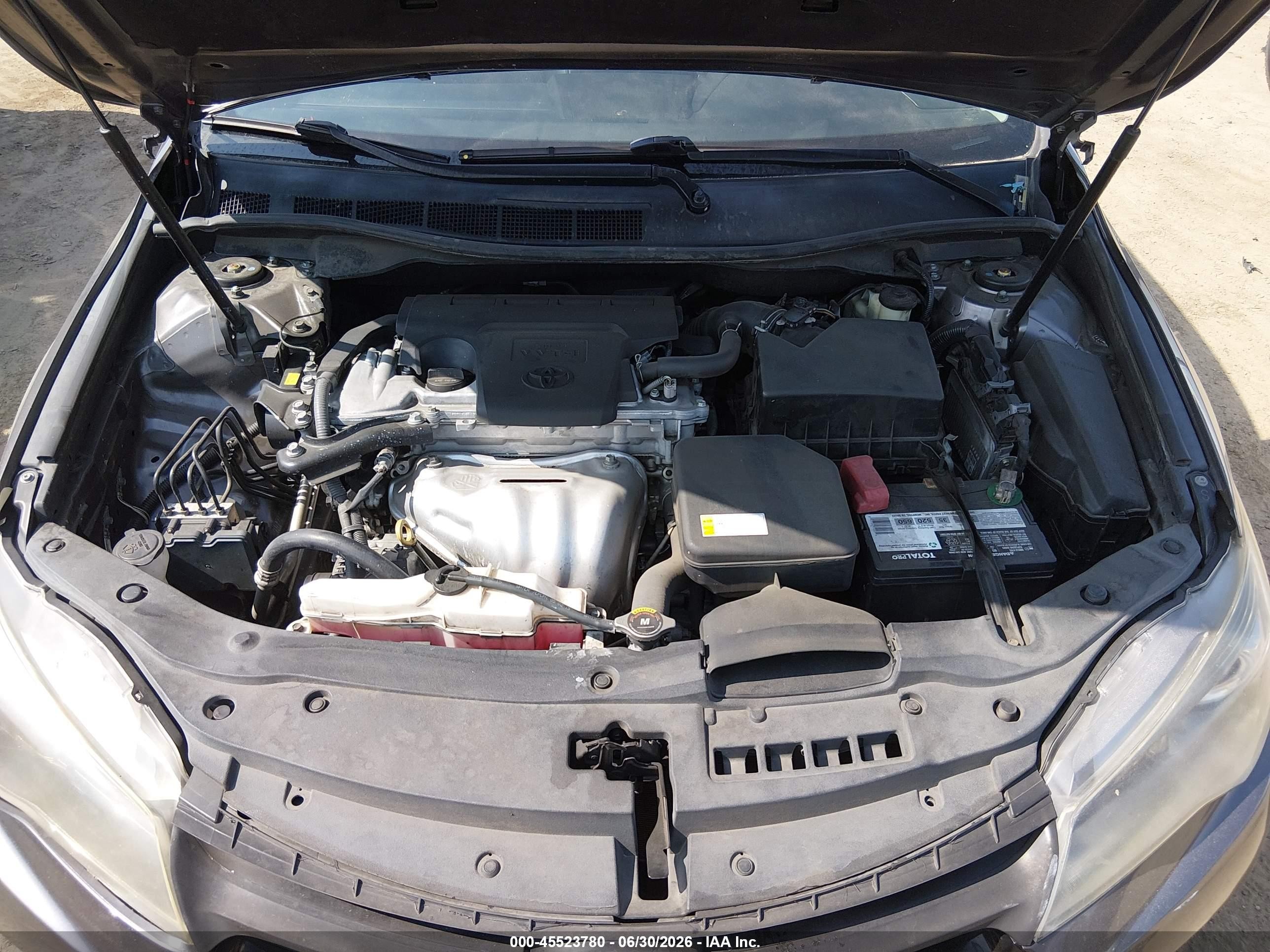 2015 Toyota Camry Se Gray vin: 4T1BF1FK6FU094792