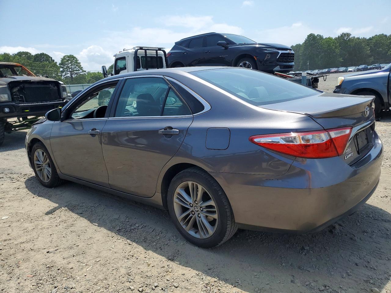 2015 Toyota Camry Se Gray vin: 4T1BF1FK6FU095389