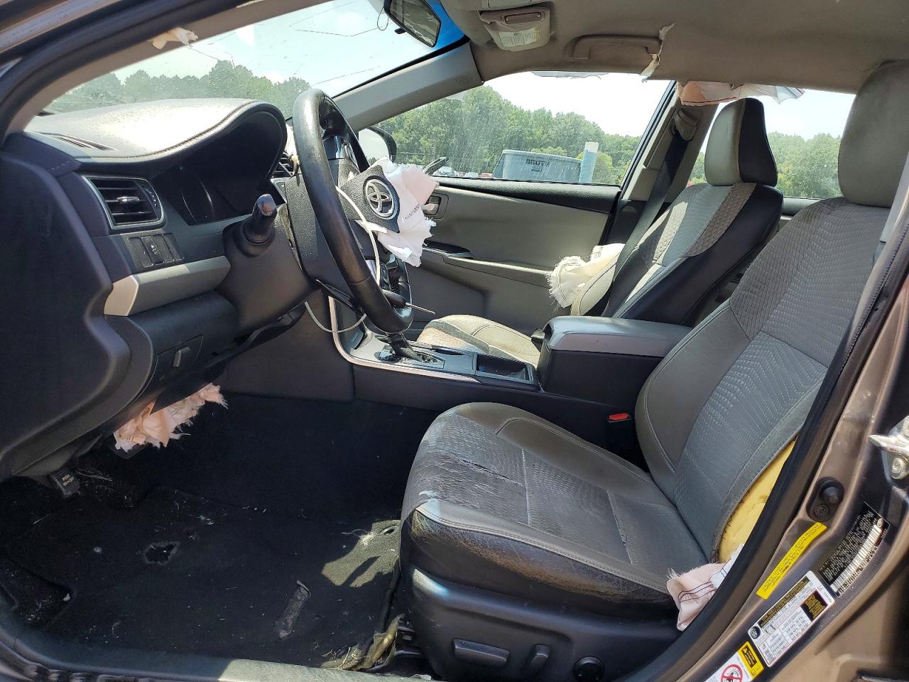 2015 Toyota Camry Se Gray vin: 4T1BF1FK6FU095389