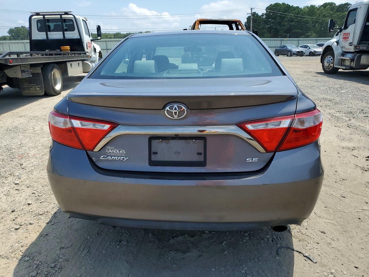 2015 Toyota Camry Se Gray vin: 4T1BF1FK6FU095389