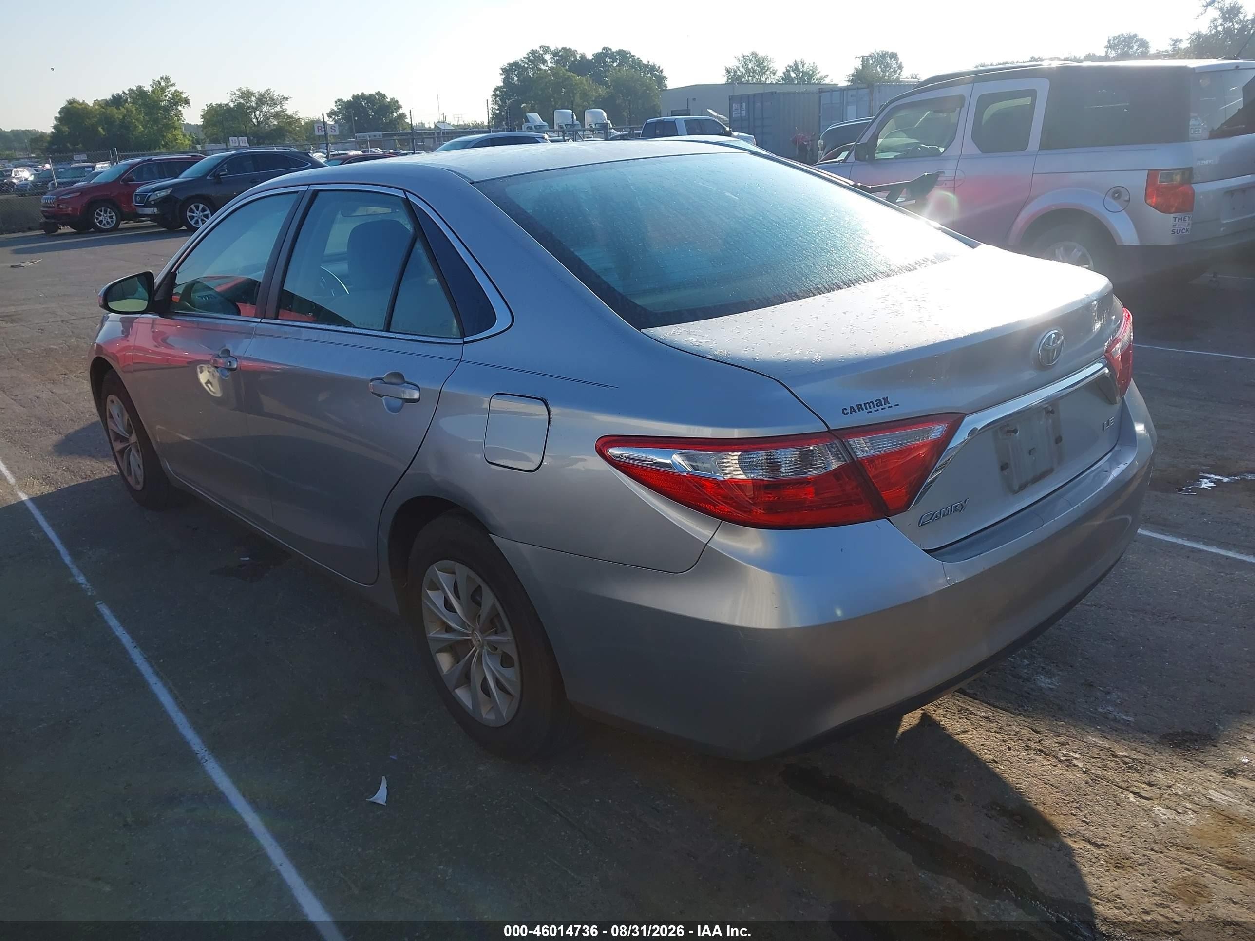 2015 Toyota Camry Le Silver vin: 4T1BF1FK6FU106391