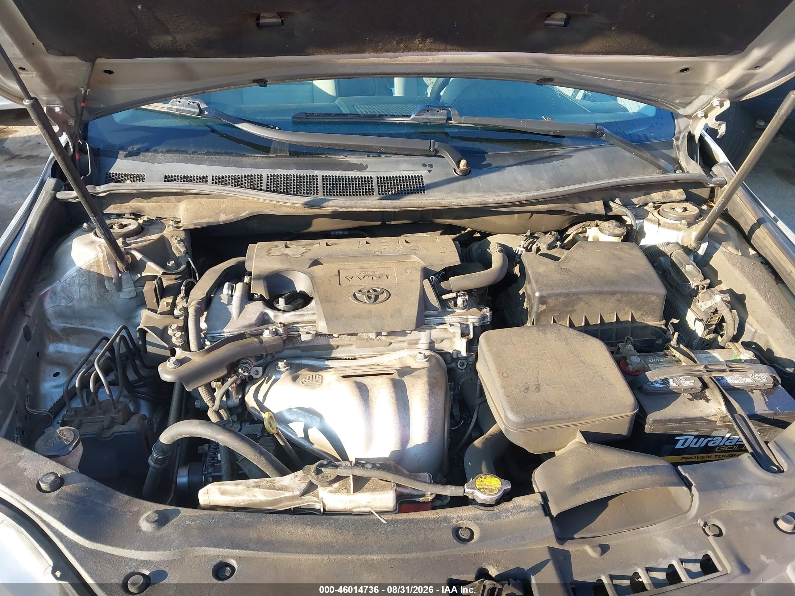 2015 Toyota Camry Le Silver vin: 4T1BF1FK6FU106391