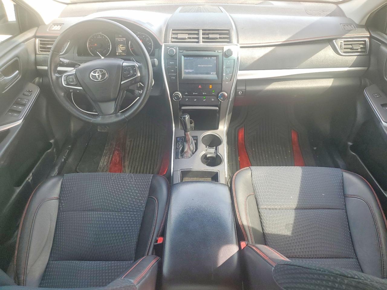 2015 Toyota Camry Se Black vin: 4T1BF1FK6FU114460