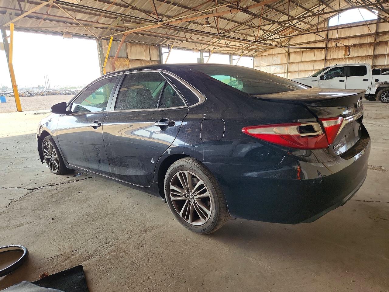 2015 Toyota Camry Se Black vin: 4T1BF1FK6FU476353