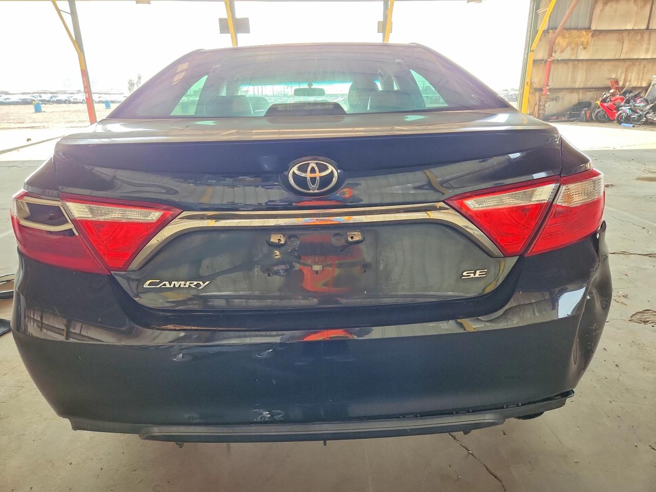 2015 Toyota Camry Se Black vin: 4T1BF1FK6FU476353