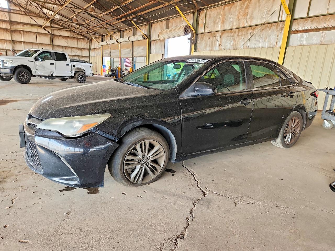 2015 Toyota Camry Se Black vin: 4T1BF1FK6FU476353
