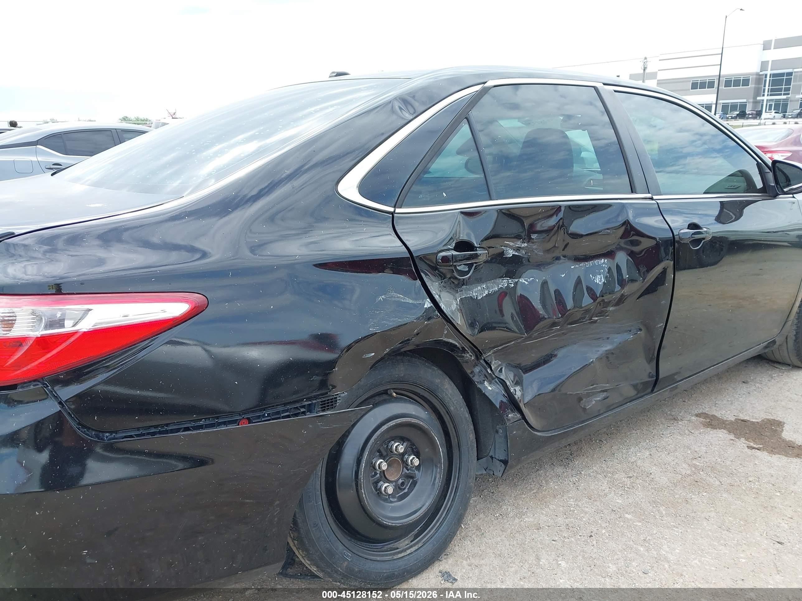 2015 Toyota Camry Xse Black vin: 4T1BF1FK6FU477373