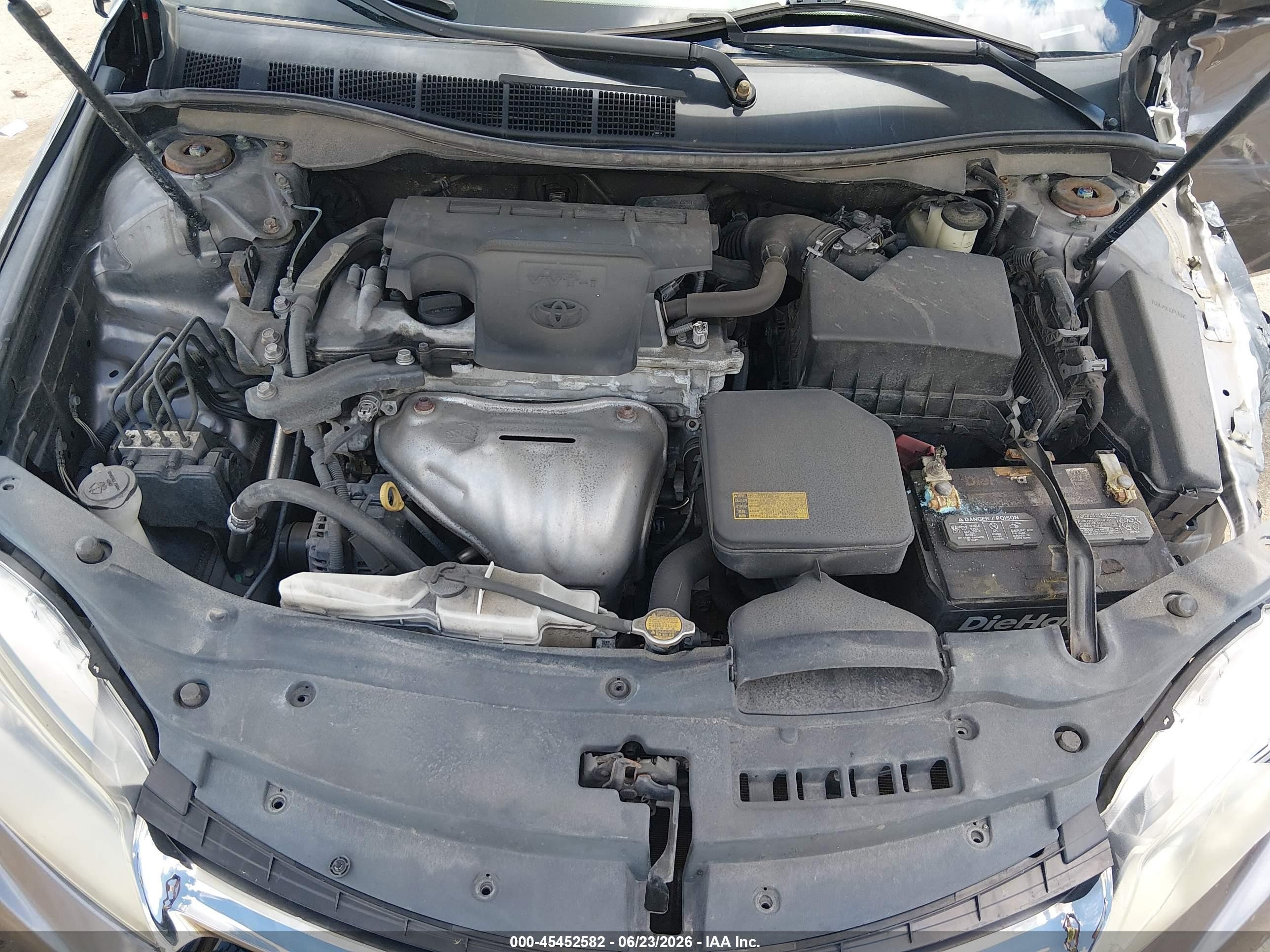 2015 Toyota Camry Se Серый vin: 4T1BF1FK6FU477681
