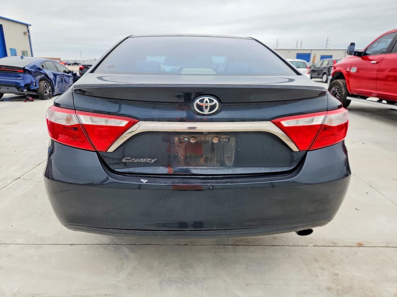 2015 Toyota Camry Se Black vin: 4T1BF1FK6FU478863