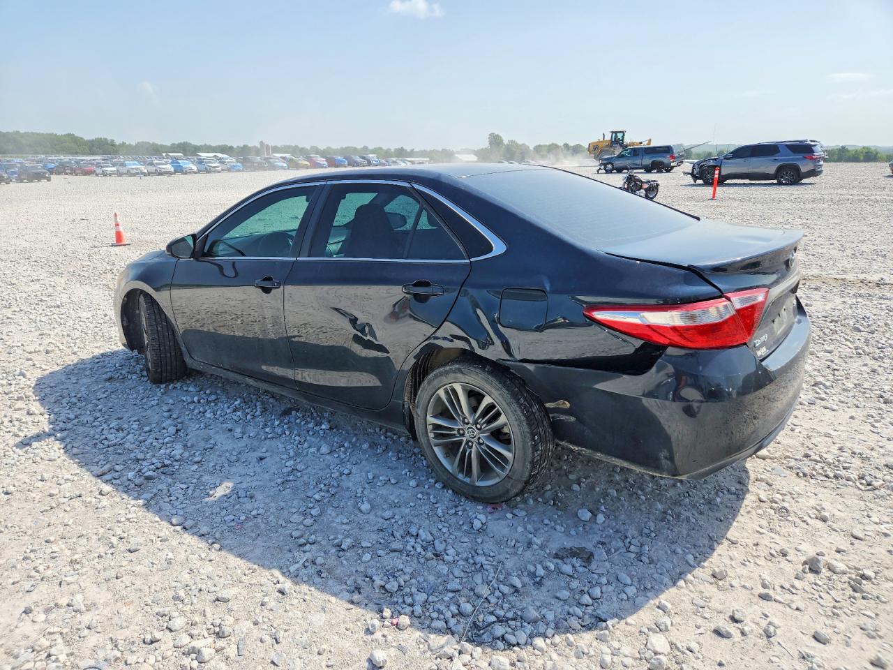 2015 Toyota Camry Se Black vin: 4T1BF1FK6FU482573