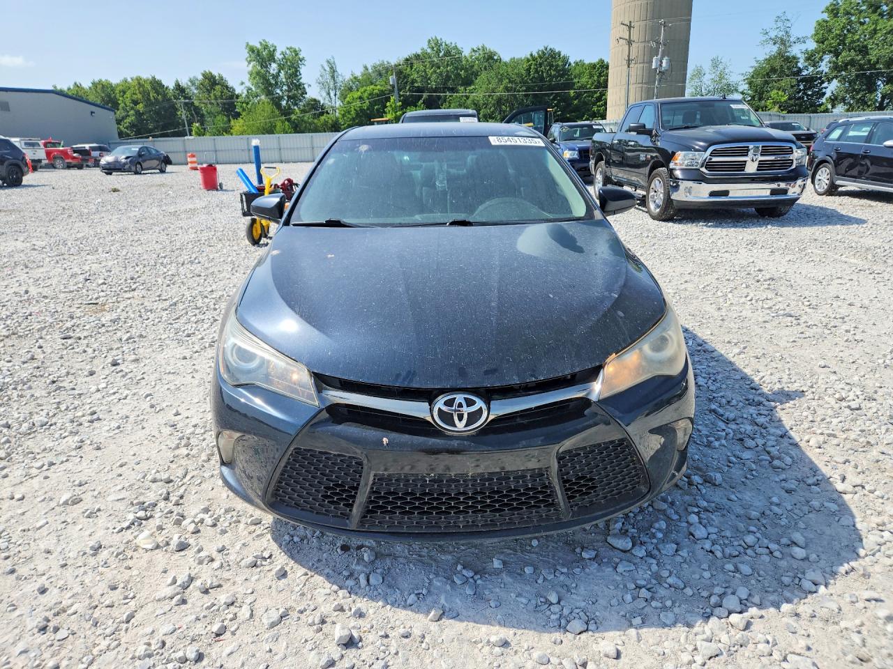 2015 Toyota Camry Se Black vin: 4T1BF1FK6FU482573