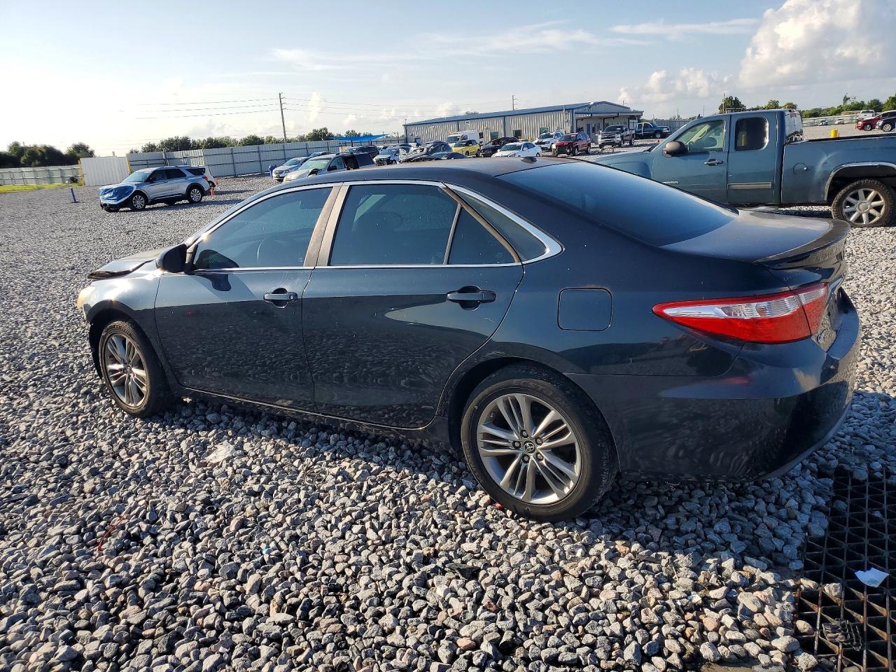 2015 Toyota Camry Se Black vin: 4T1BF1FK6FU876638