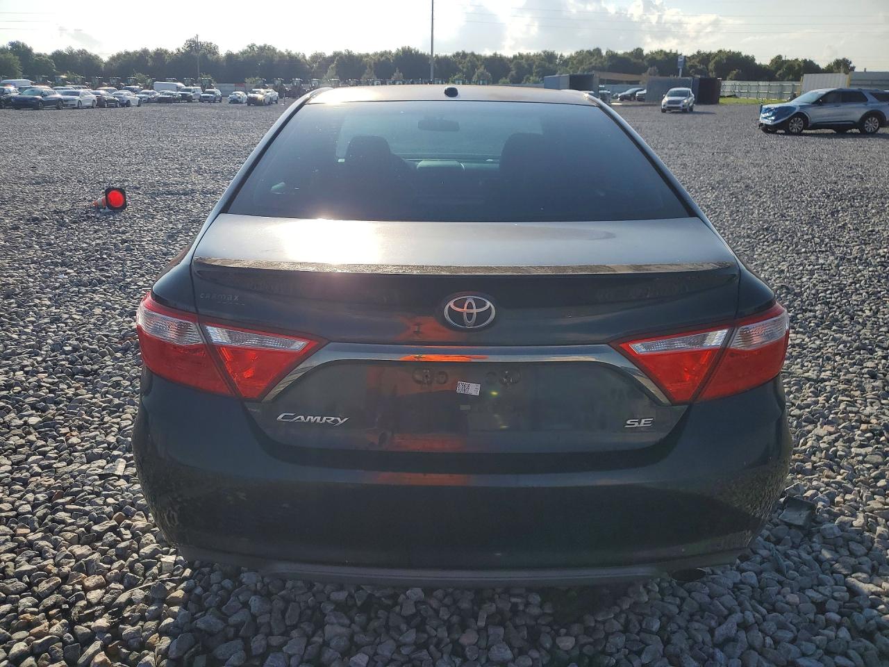 2015 Toyota Camry Se Black vin: 4T1BF1FK6FU876638